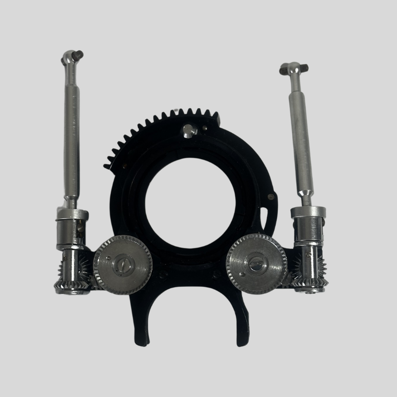 Complete turret attachment for Rollei 3,5F/RM-IV, ( coupling device to adjust f-stop-and shutter speed settings and to bring the close-up lens into position. ( Rolleimarin- 598,00 IV) ** ( lenses not included)