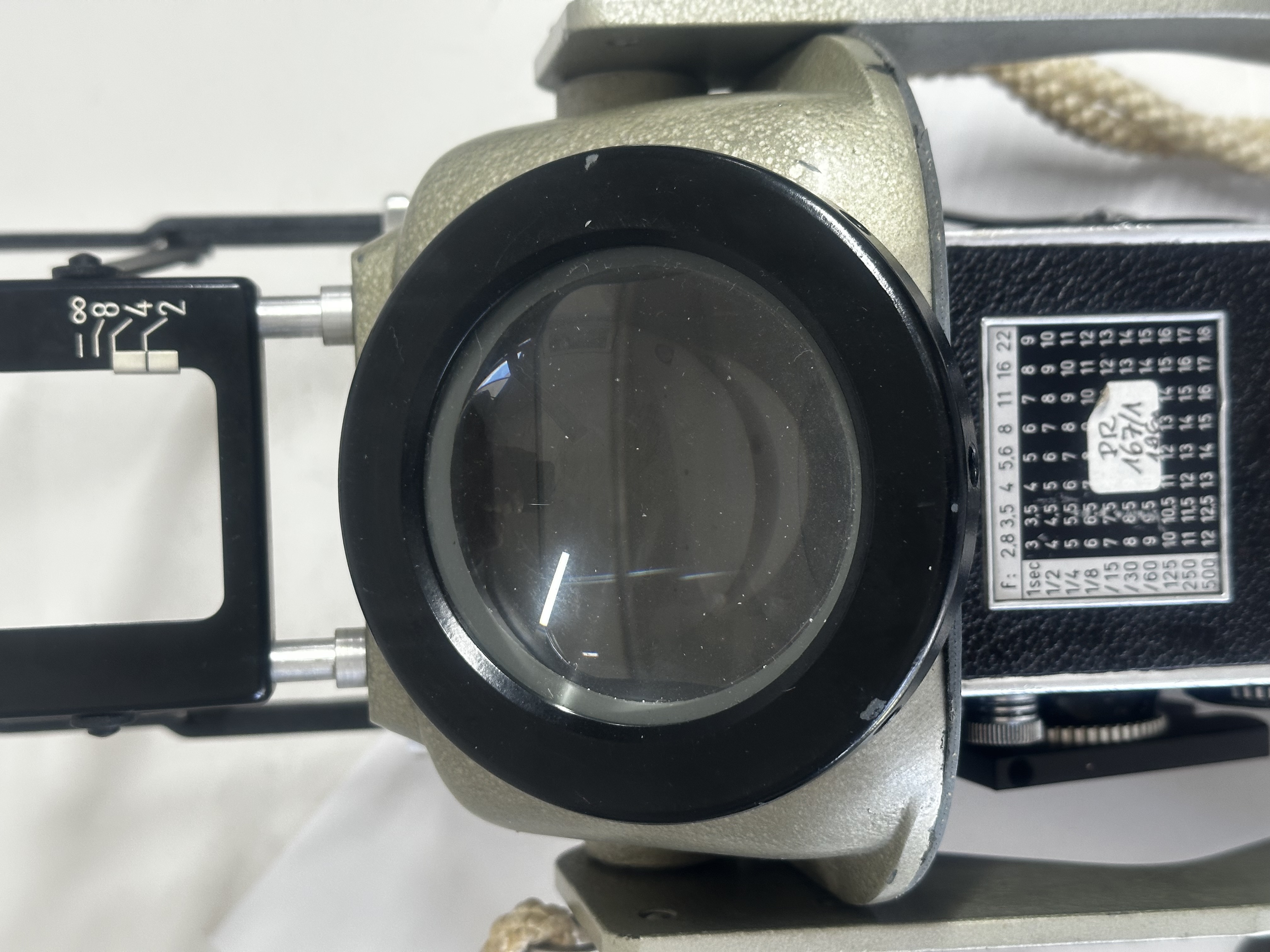 Rolleimarin Magnifying lens for viewing port - new with plastic ring 75mm diameter