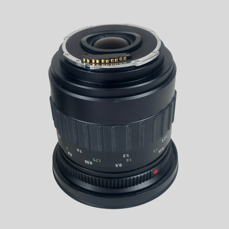 Schneider-Kreuznach lens HFT - APO-Symmar 4/90 mm Macro PQS lens, with front and back cover + special lens shade using filters bayonet-VI