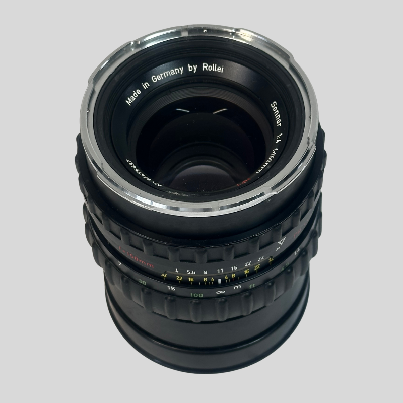 Rollei HFT-Sonnar 4/150  mm PQ-lens, serial-nr.:809898947