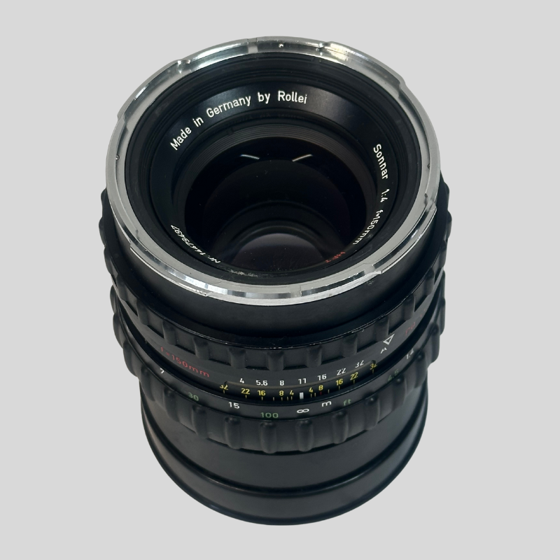 Rollei HFT-Sonnar 4/150  mm PQ-lens, serial-nr.:809898947