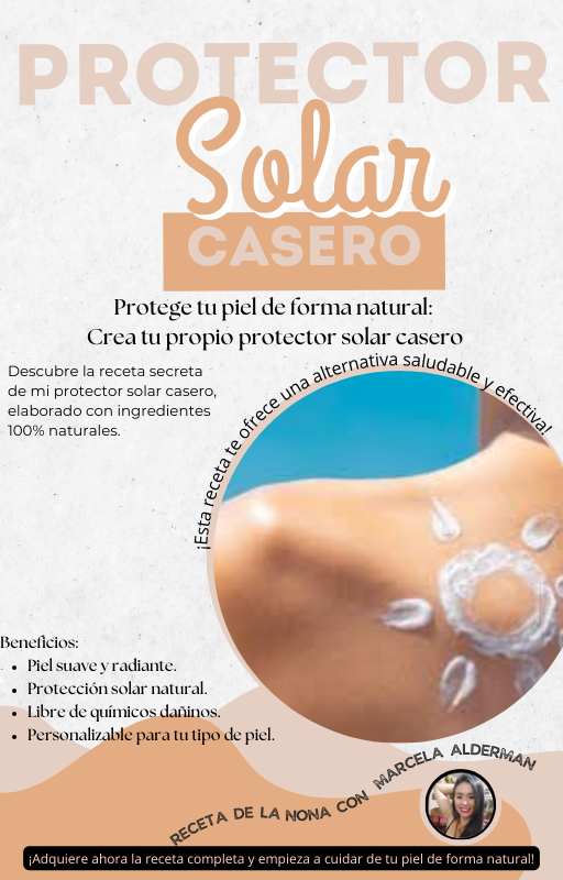 Guía del Protector Solar para el Rostro Casero