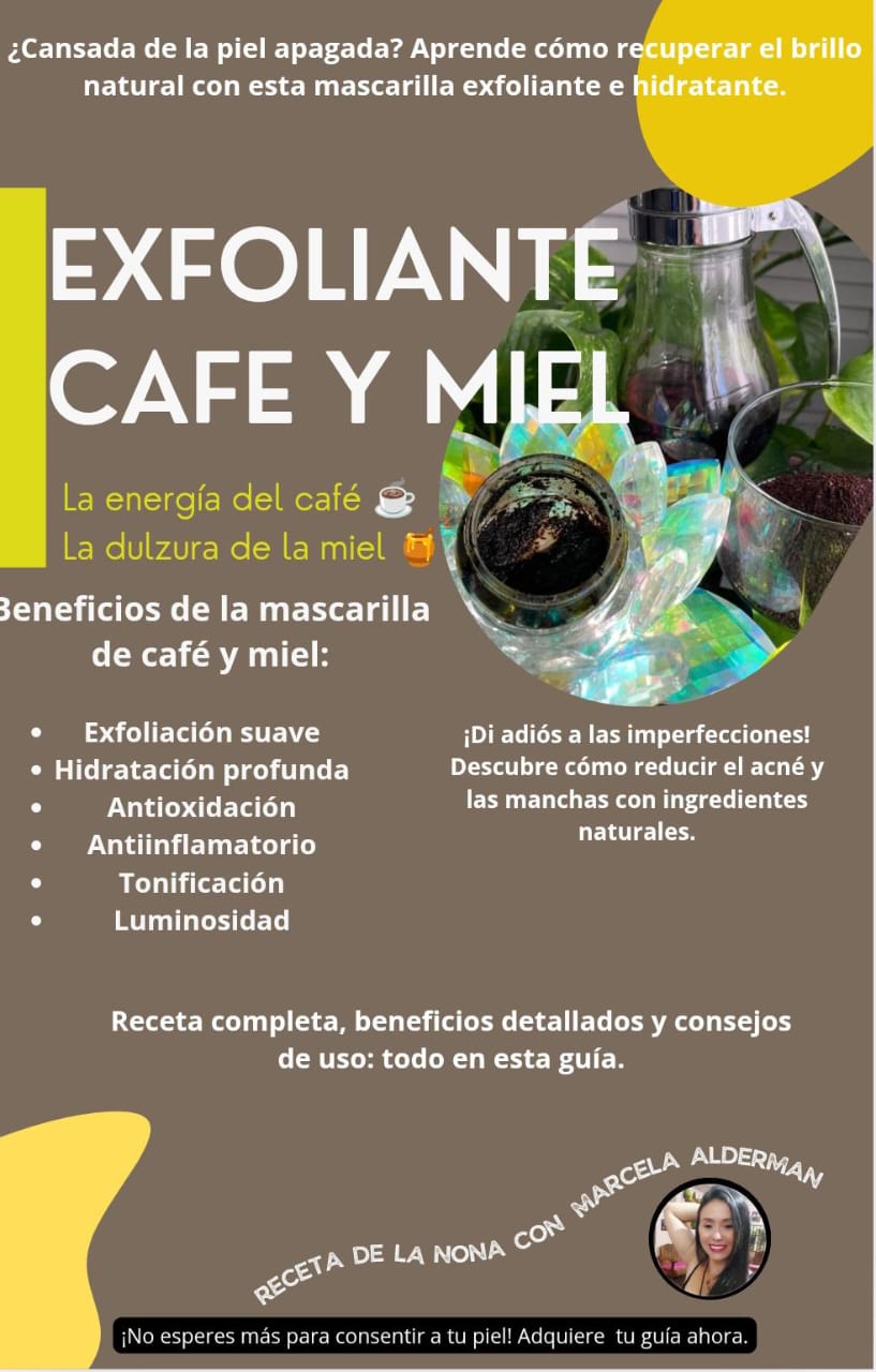 Guía de Exfoliante de Café y Miel