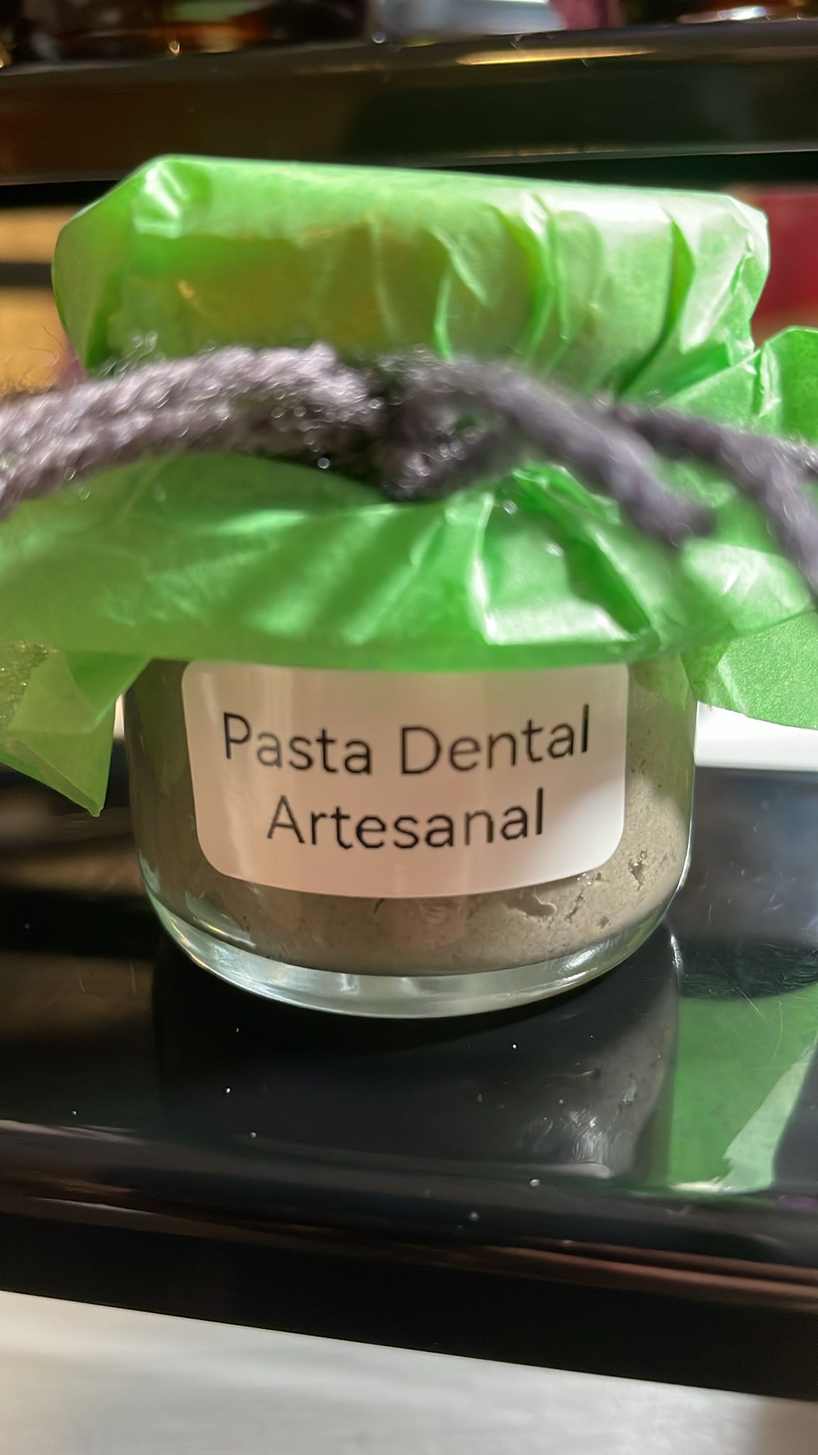 Pasta Dental Artesanal Con Regalo (Cepillo dental de Bambú)