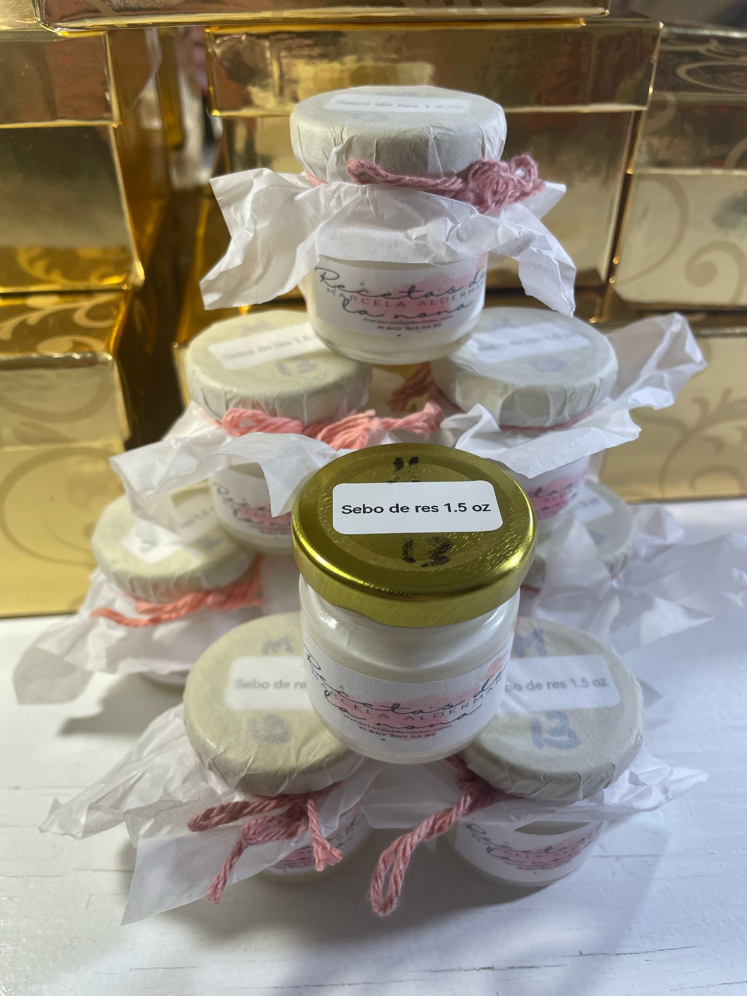 Crema de Sebo de res 1.5 oz