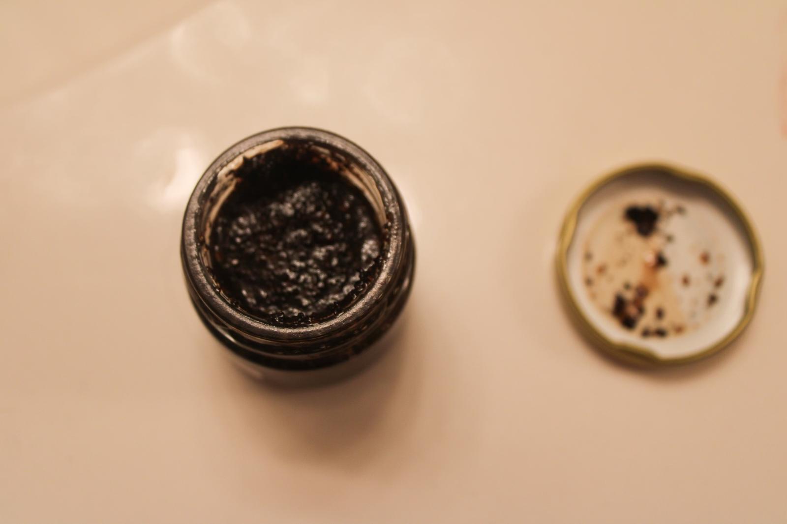 Mascarilla exfoliante de café y miel