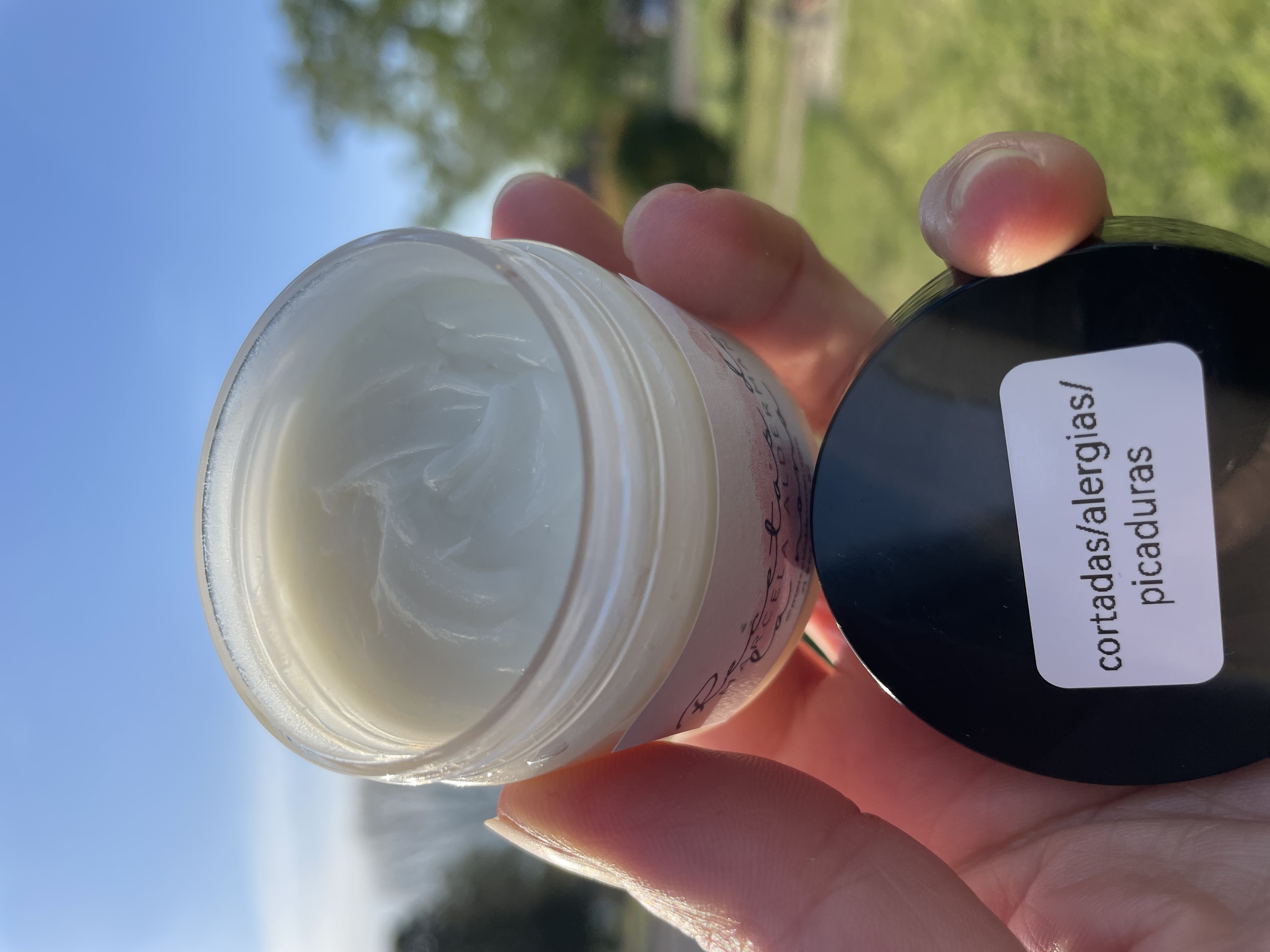 Crema para cortadas, alergias y picaduras