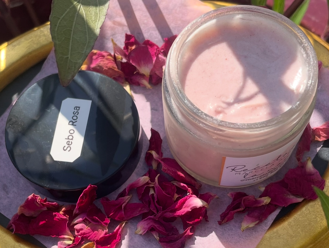 crema facial rosa de 2 onzas 