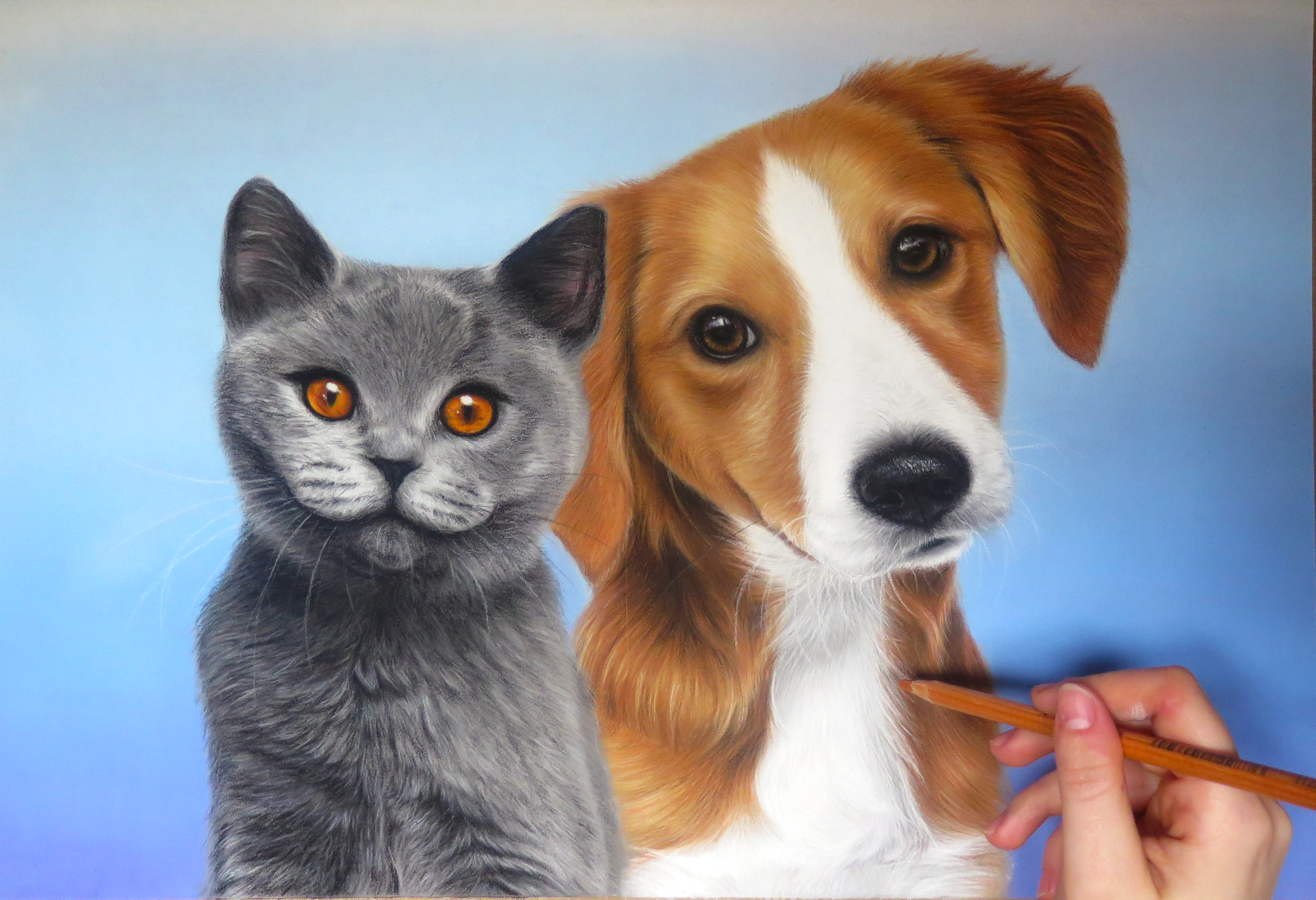 Pintura personalizada de mascotas