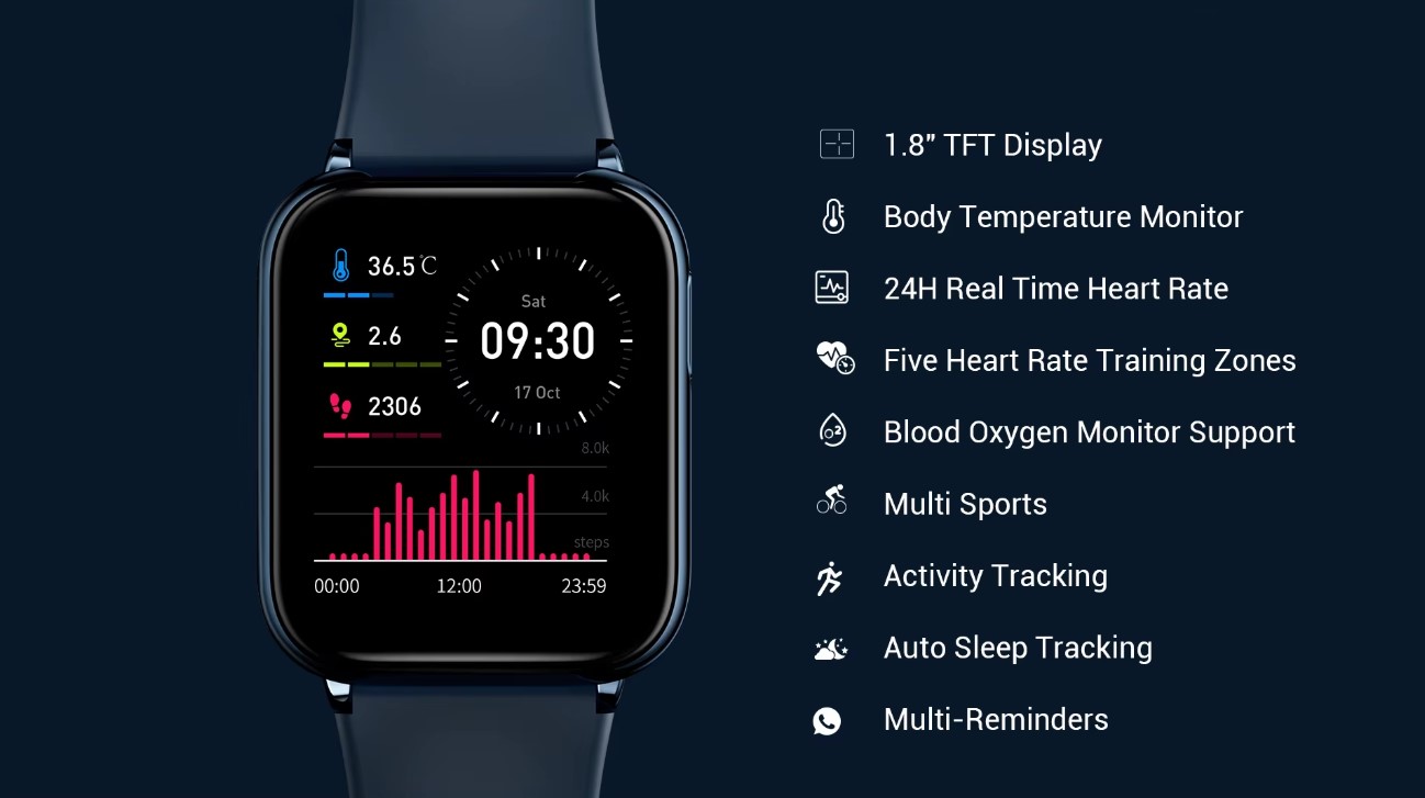 FORTES® Titanium Smartwatch Unisex