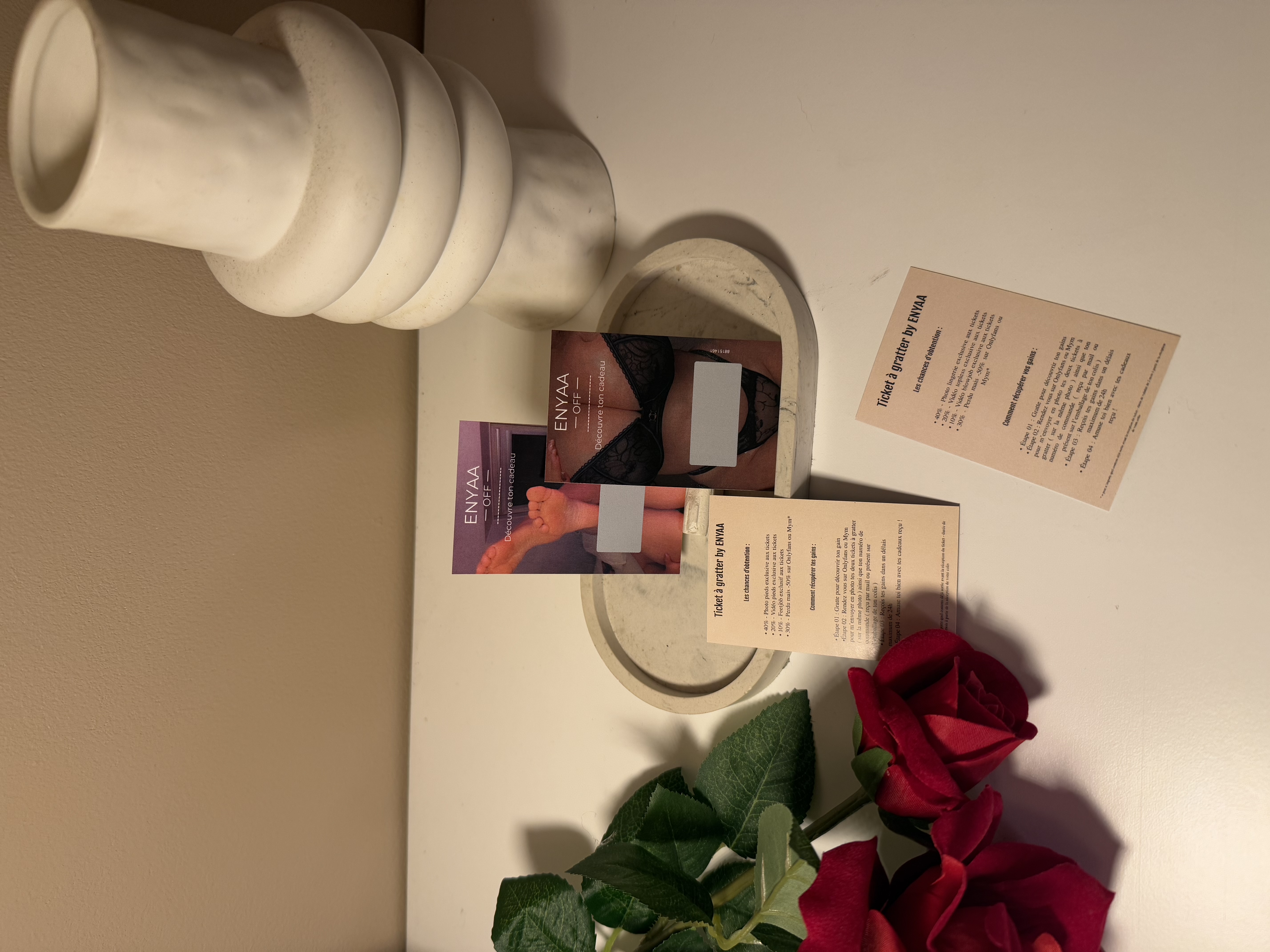 Ticket à gratter au choix
