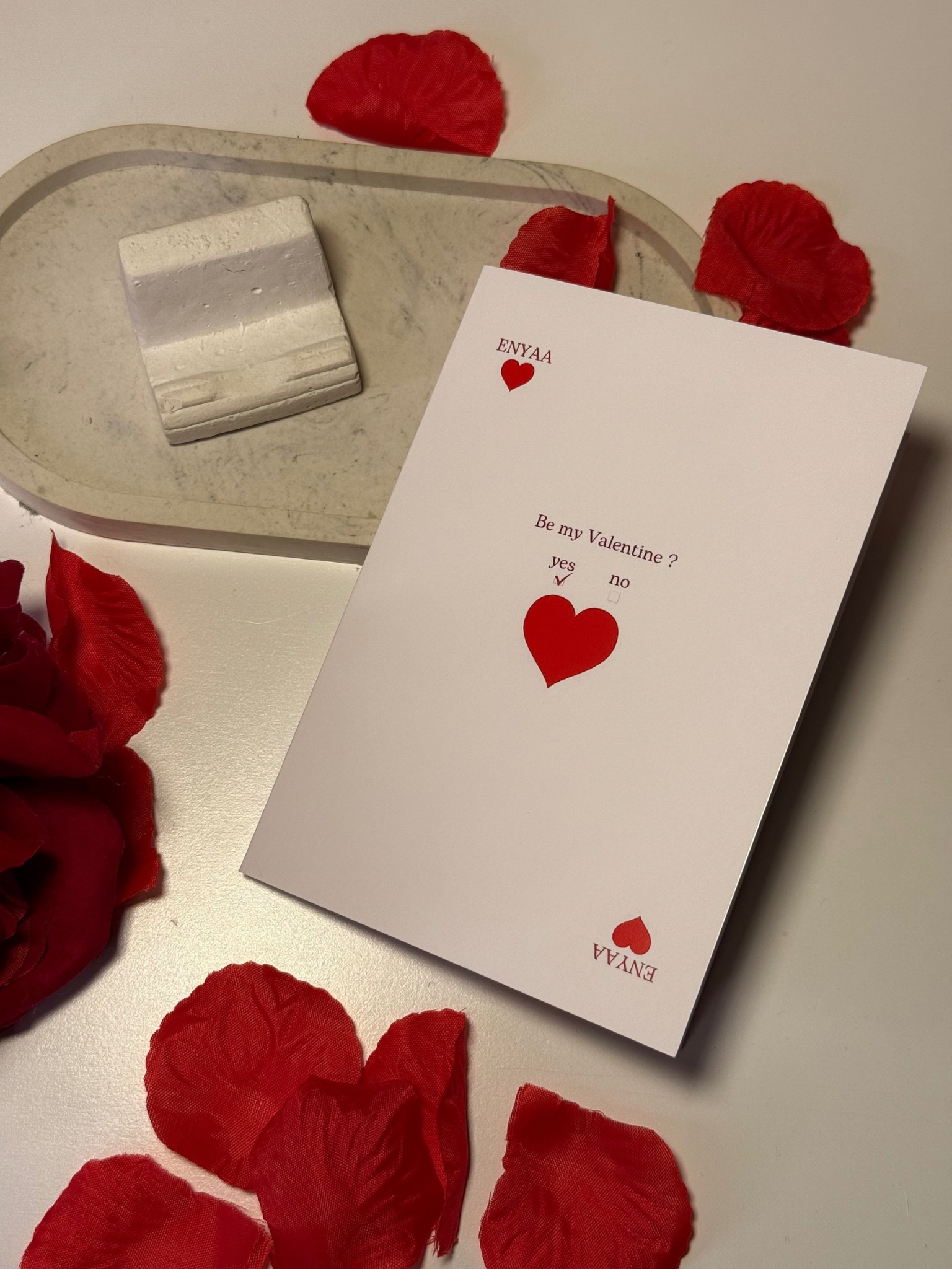 La carte qui fait de toi mon Valentin... 💌