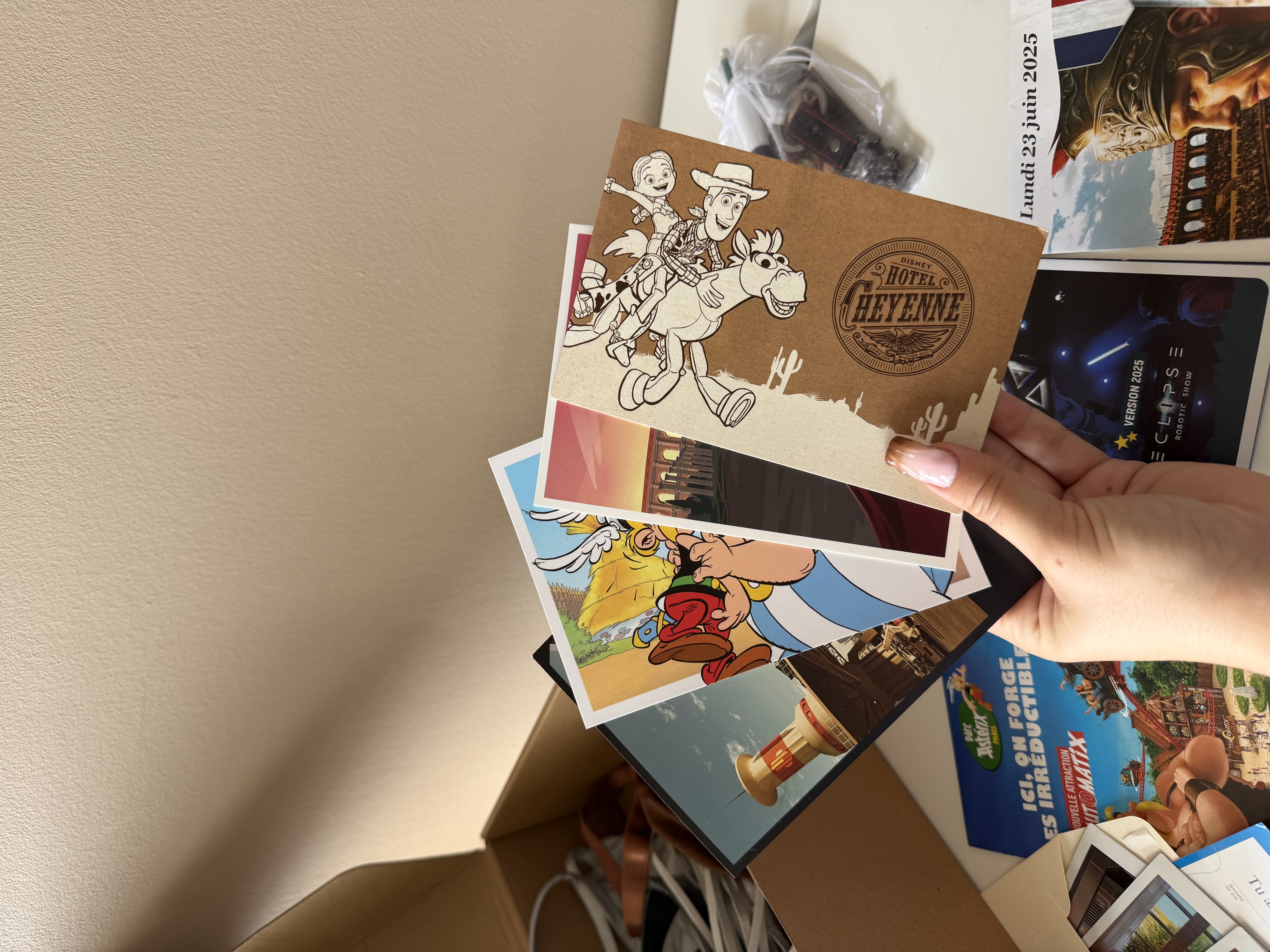 VIP souvenirs box du Vlog 04 🧳 - Édition unique 