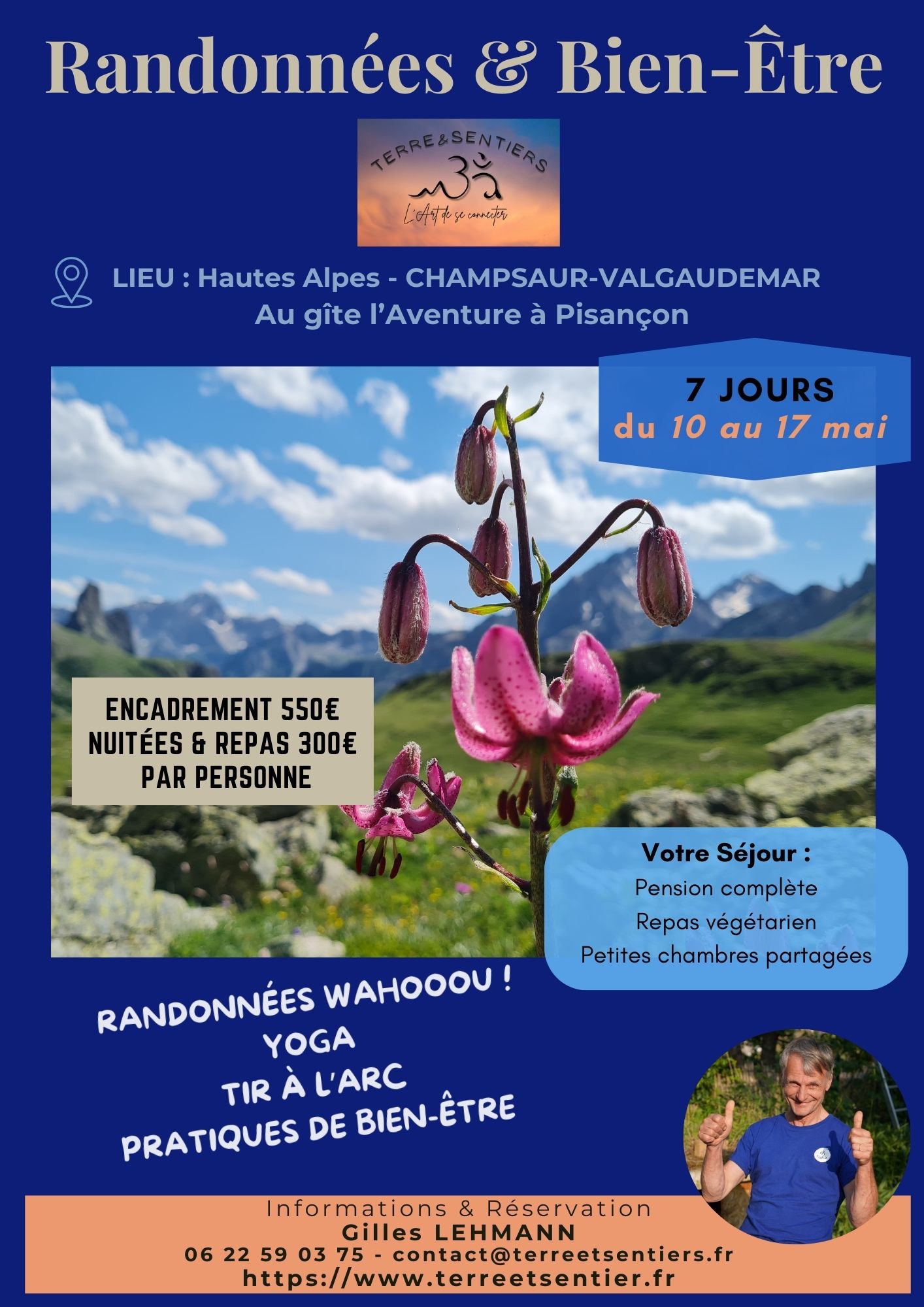 Aventure Grand Format : Randonnées & Bien-être à Pisançon