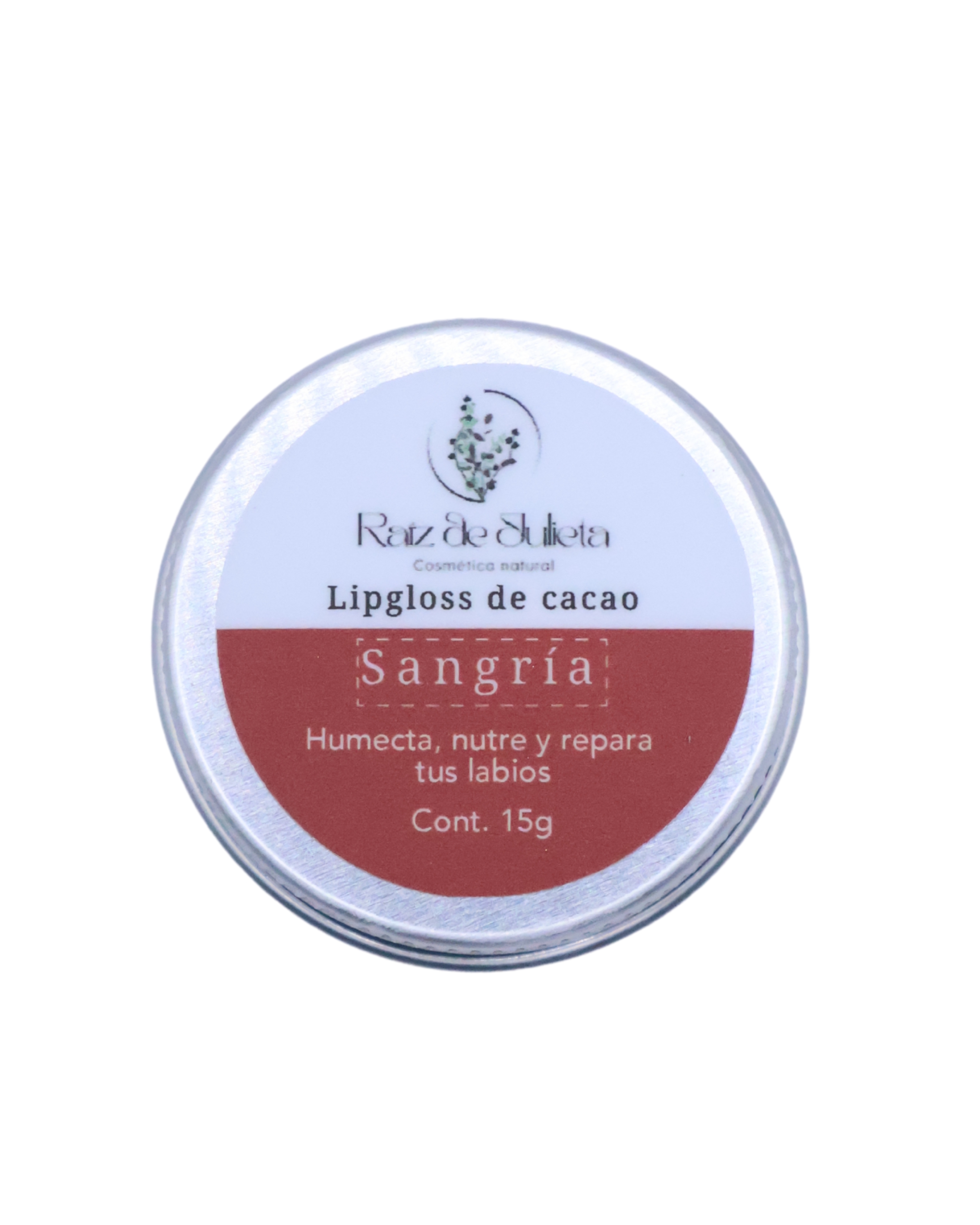 Lip gloss de cacao Sangría 