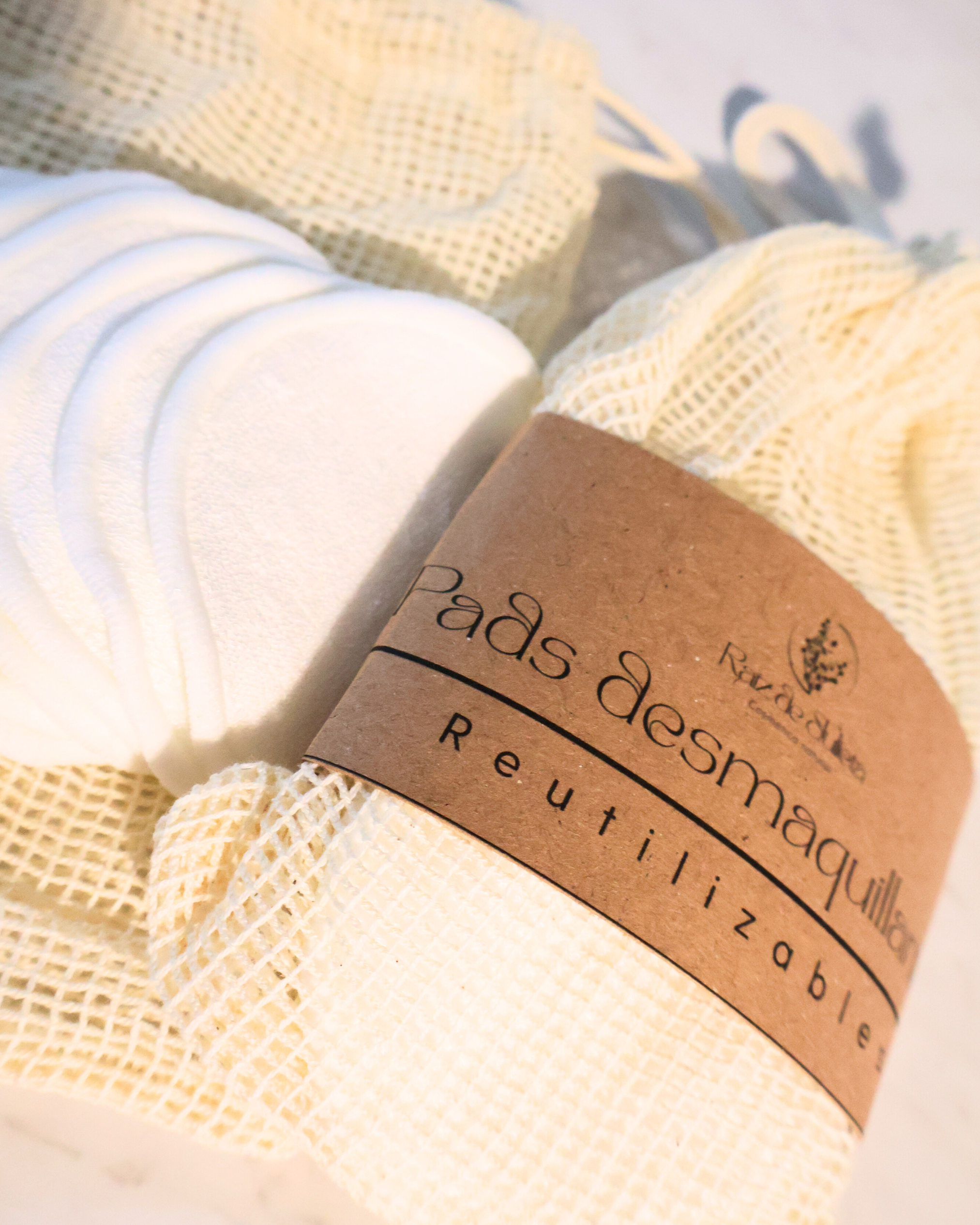 Set de 10 pads desmaquillantes Blancas