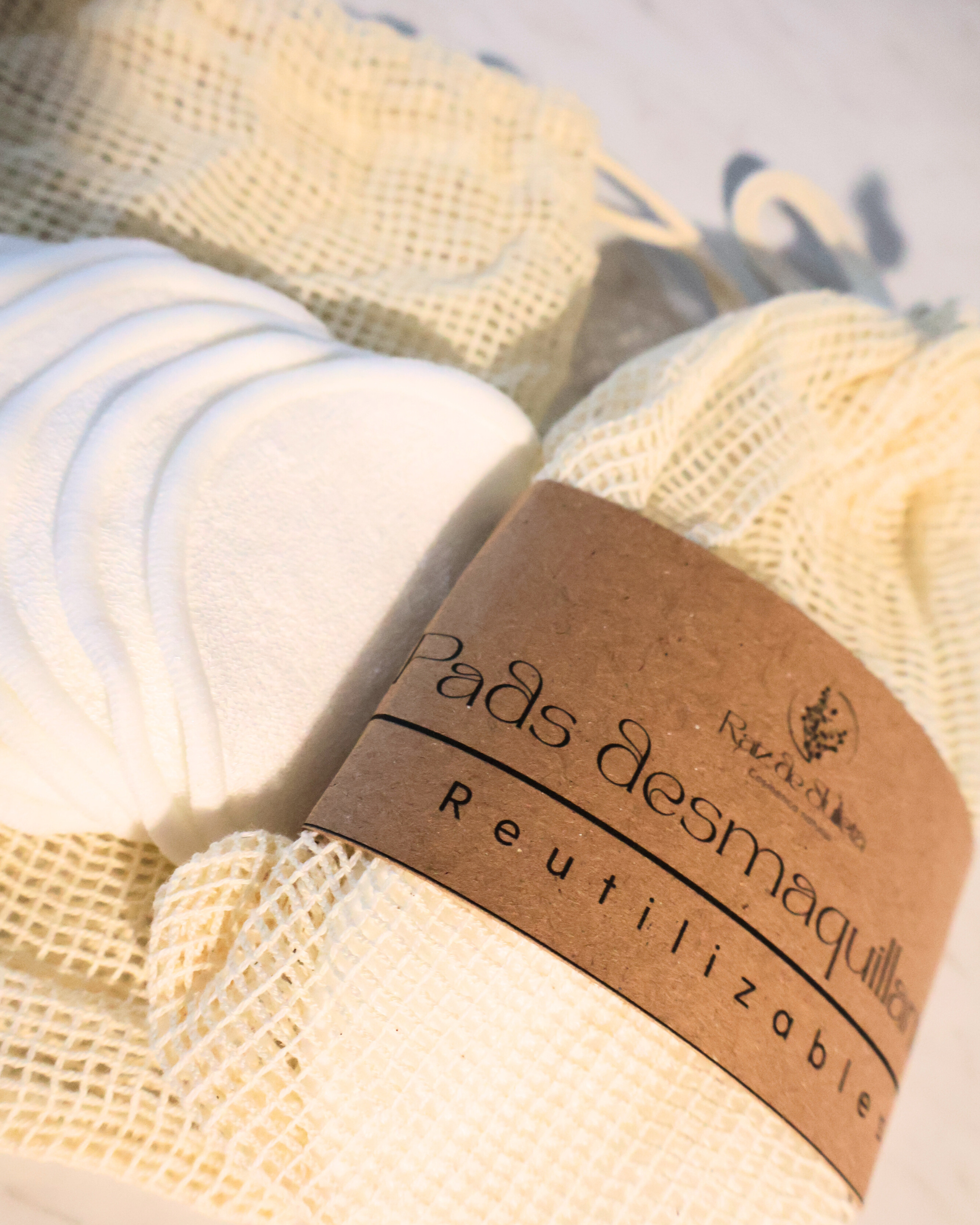 Set de 10 pads desmaquillantes Blancas