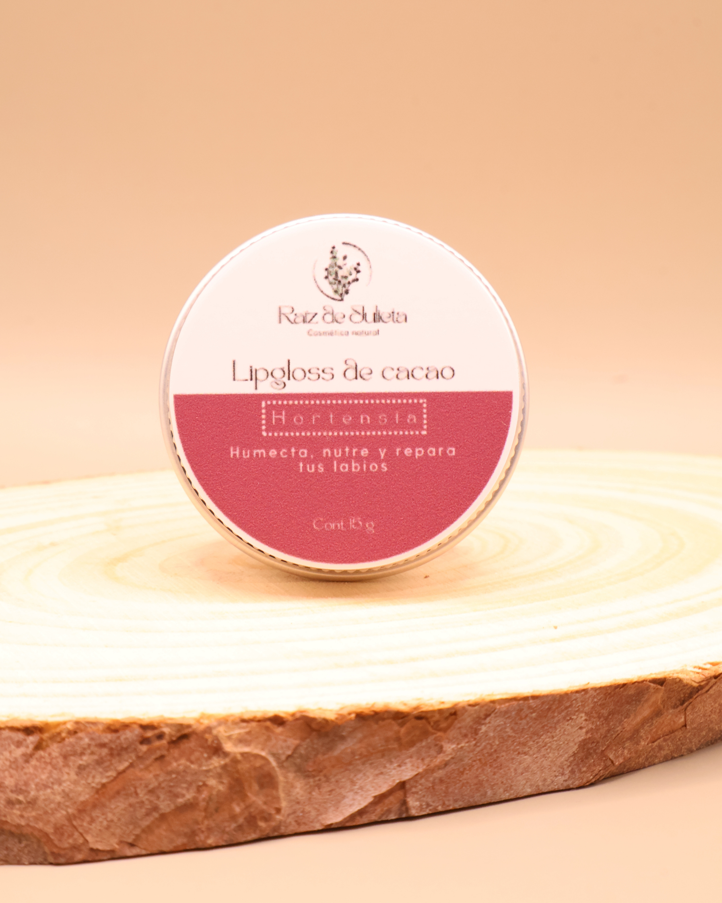 Lip gloss de cacao Hortensia 
