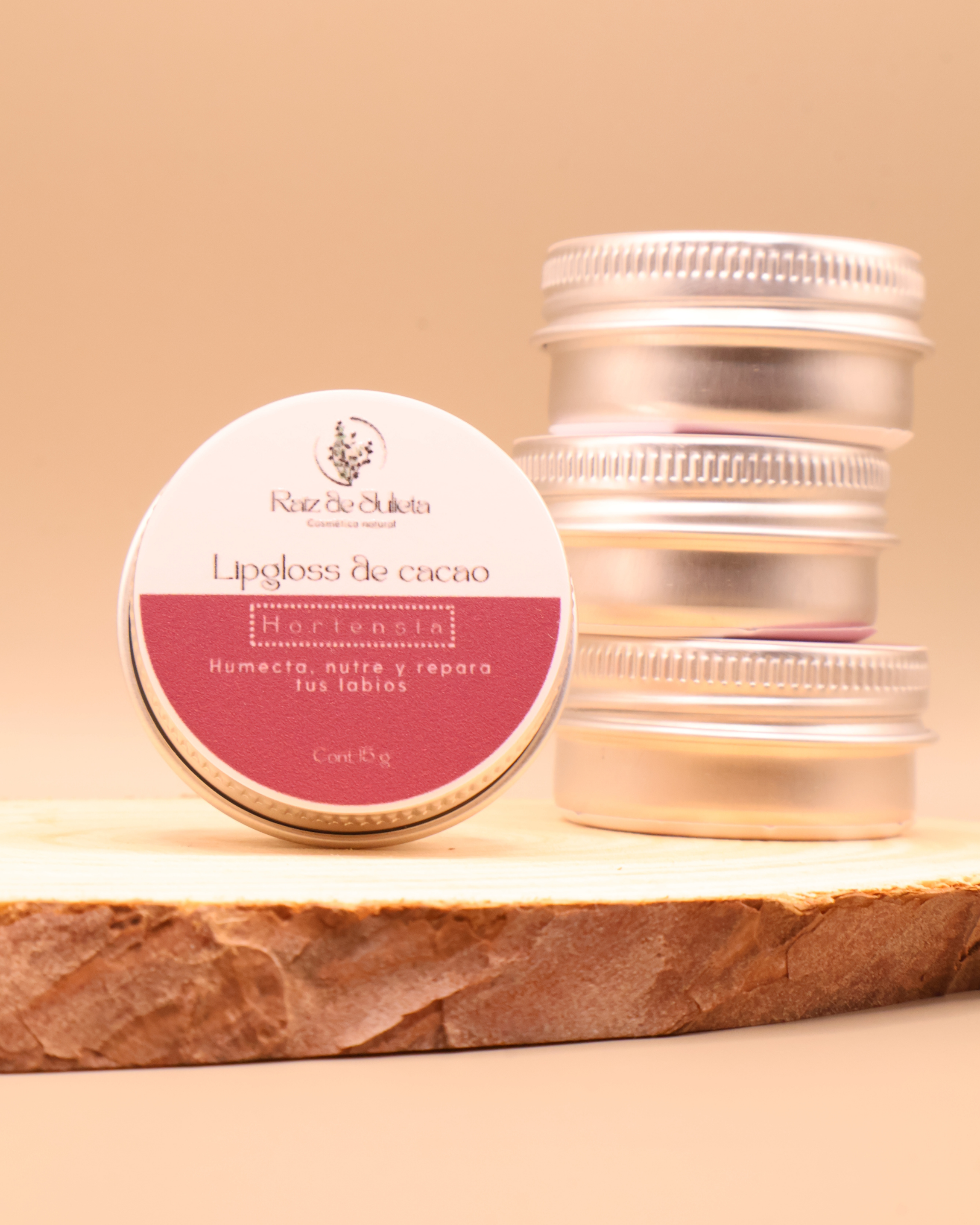 Lip gloss de cacao Hortensia 