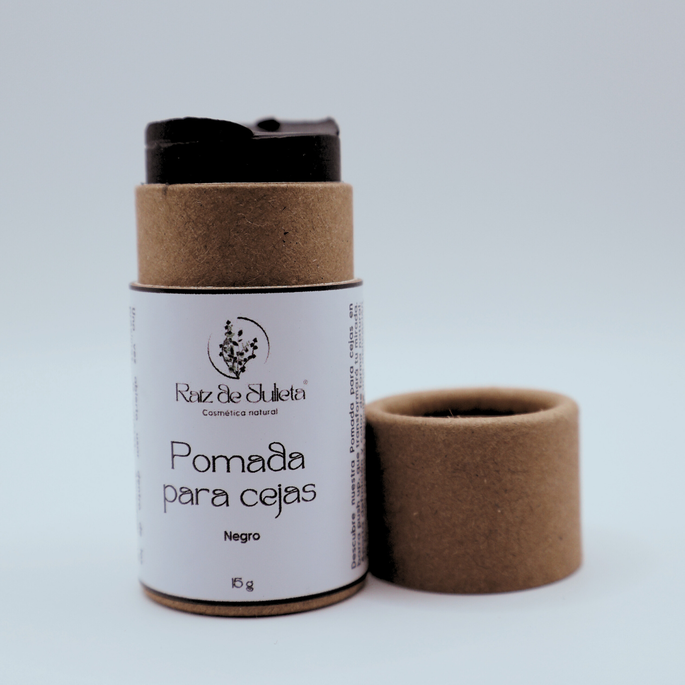 Pomada para cejas negra