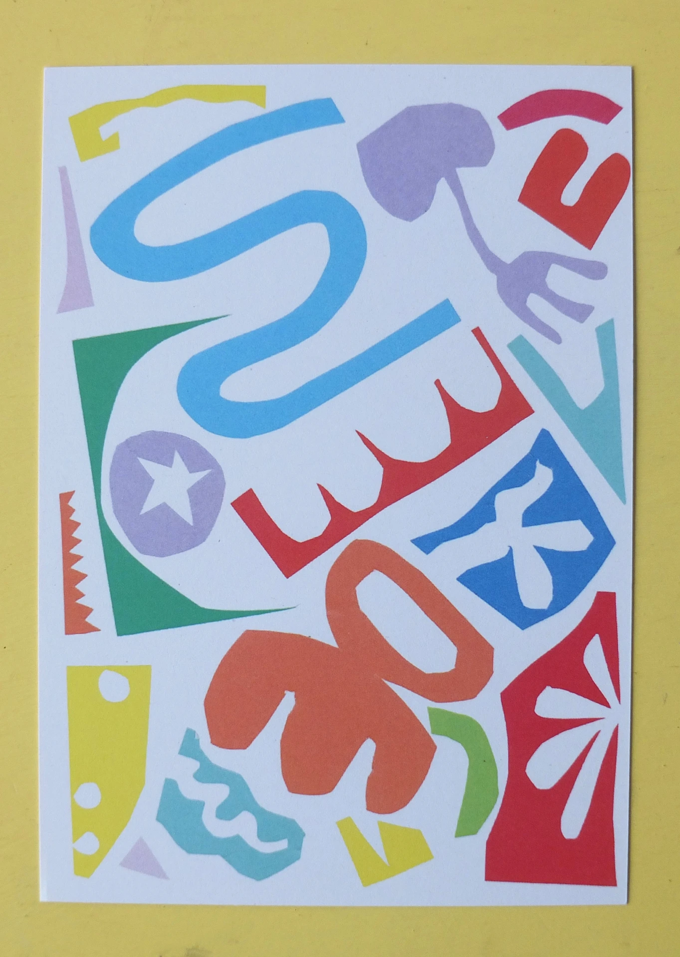 COLLAGE STUDY 1 - A5 Print