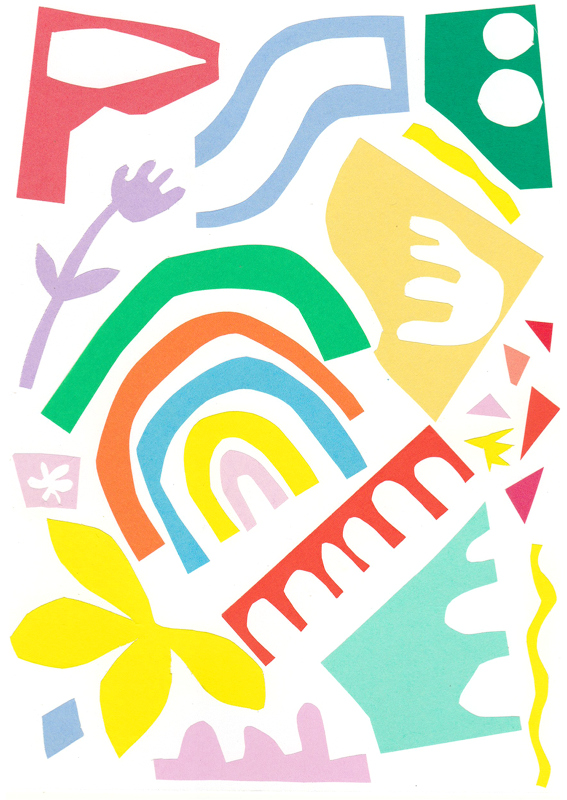 COLLAGE STUDY 3 - A5 Print