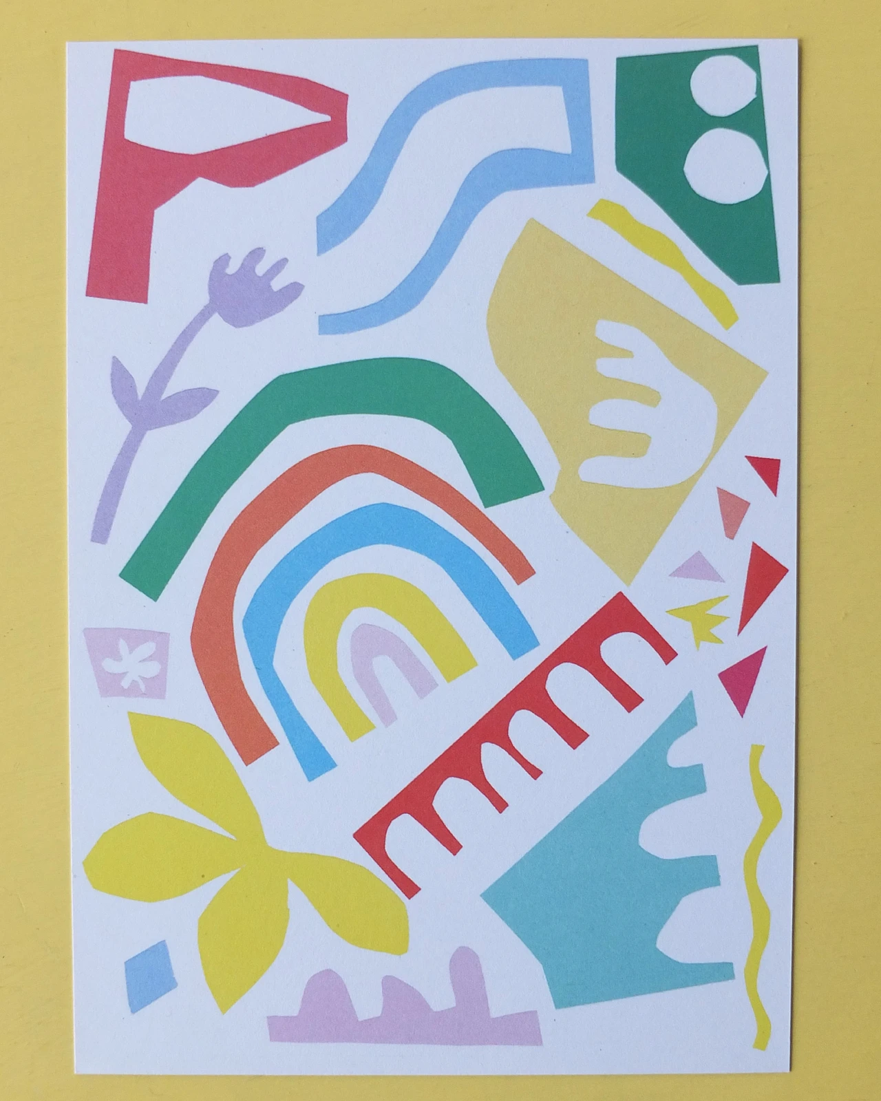 COLLAGE STUDY 3 - A5 Print
