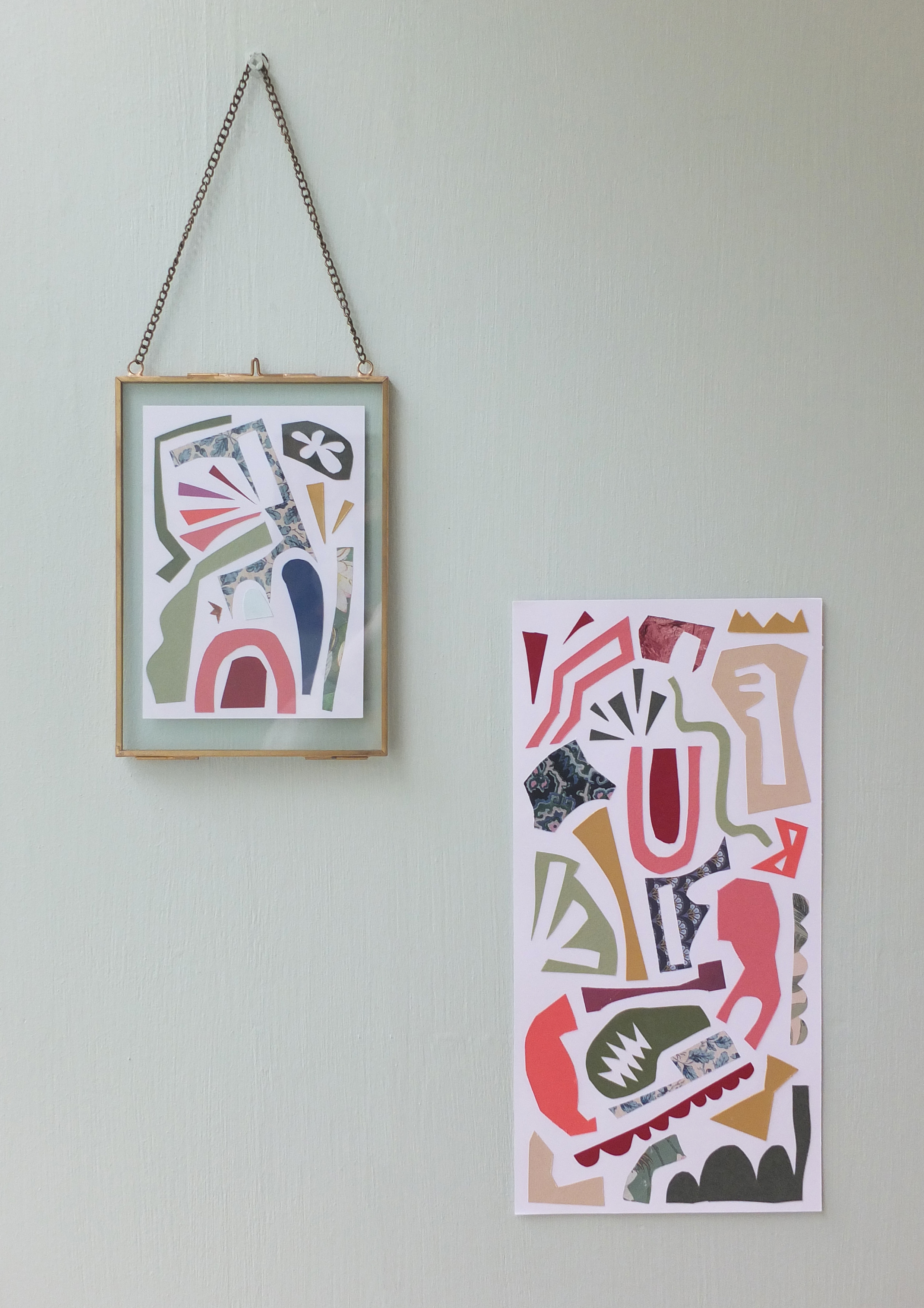 Pink & Green 7 - A6