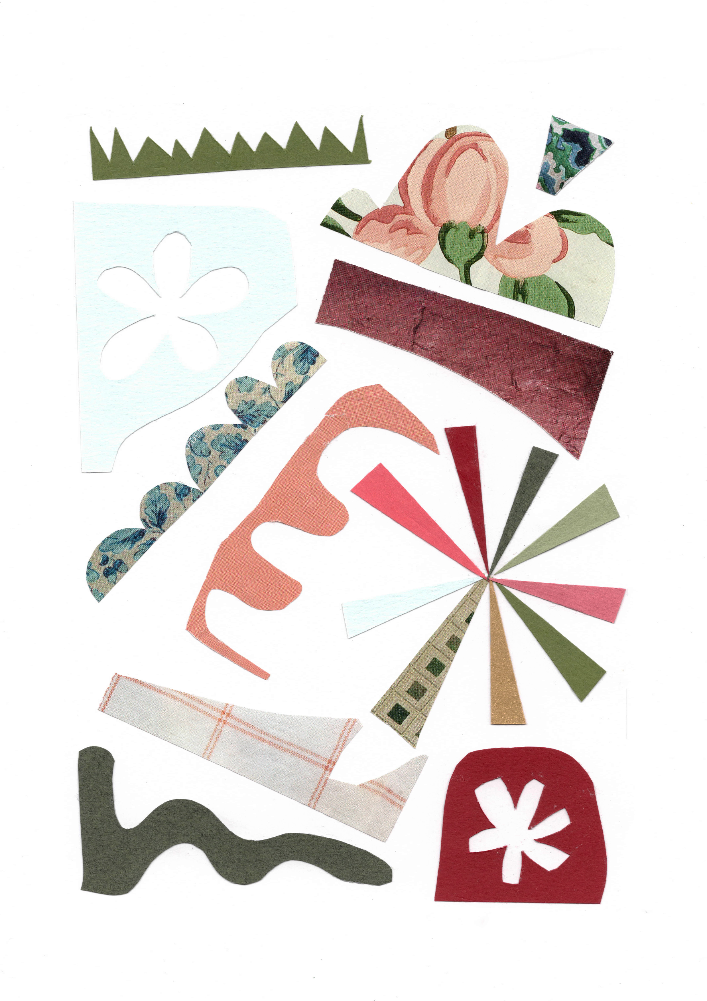 Pink & Green 5 - A5