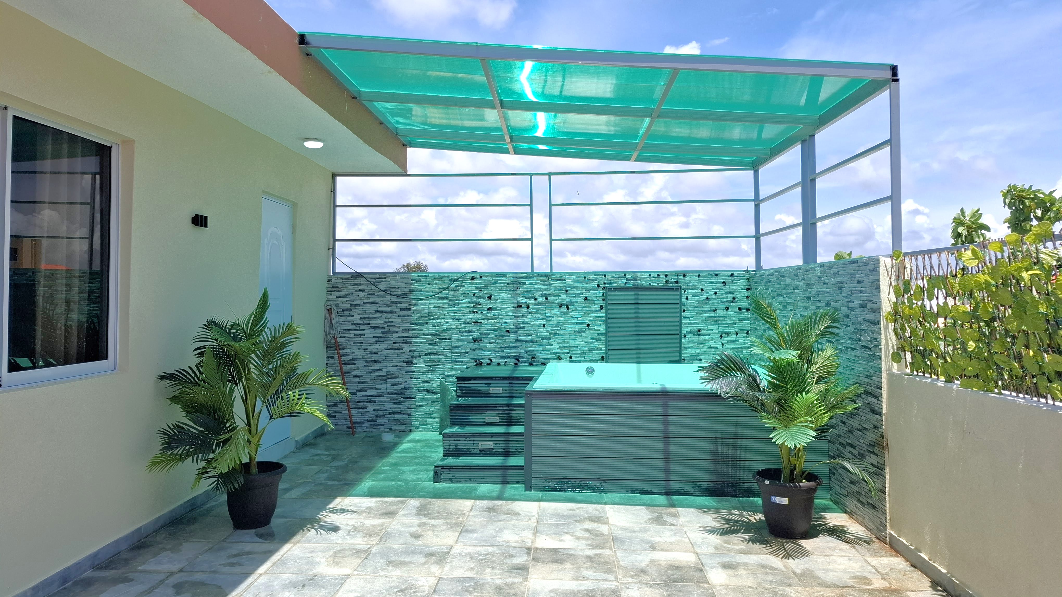 ✨ Terraza con Jacuzzi 🛁 +  BBQ 🍖🌴
