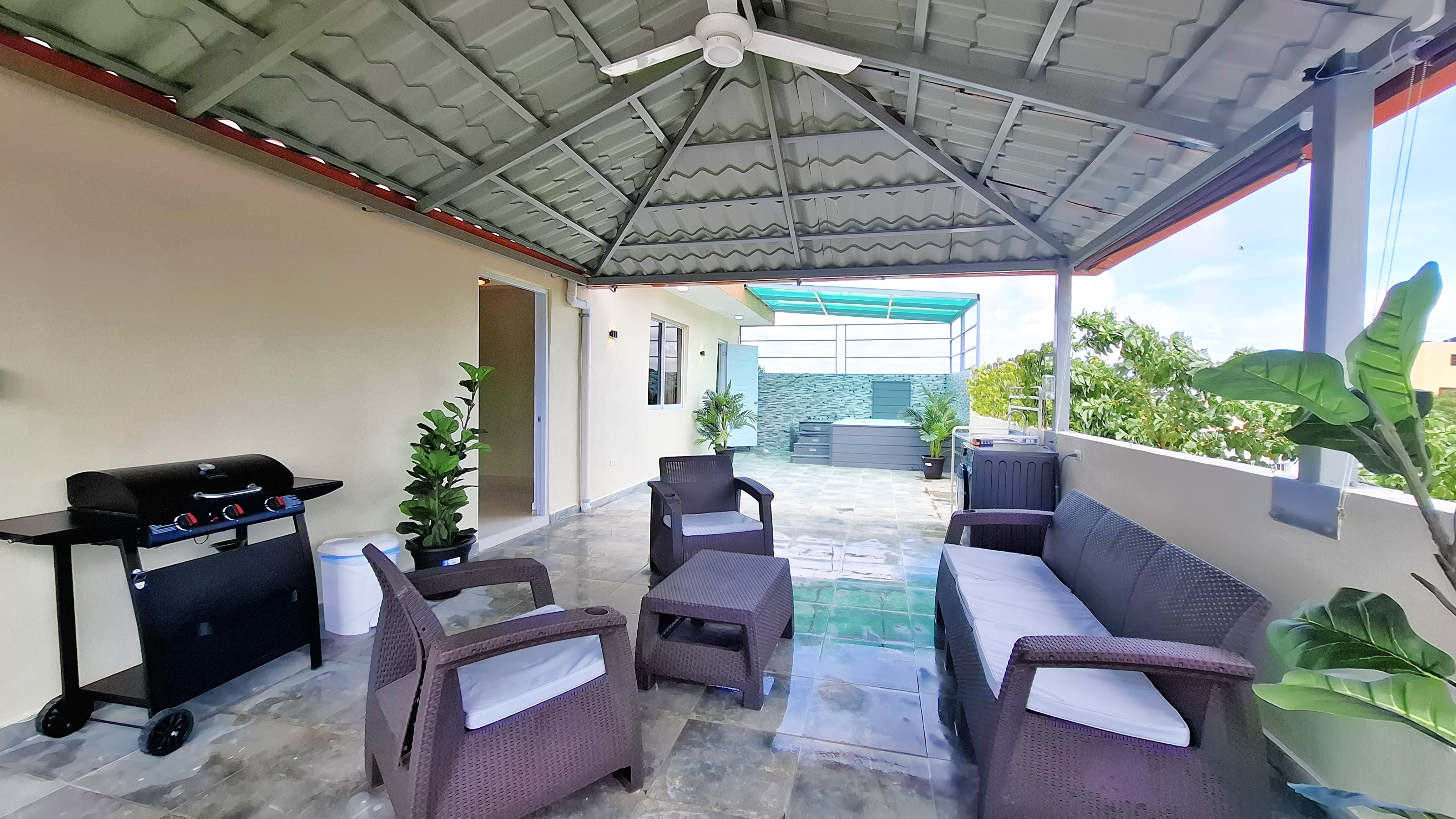 ✨ Terraza con Jacuzzi 🛁 +  BBQ 🍖🌴