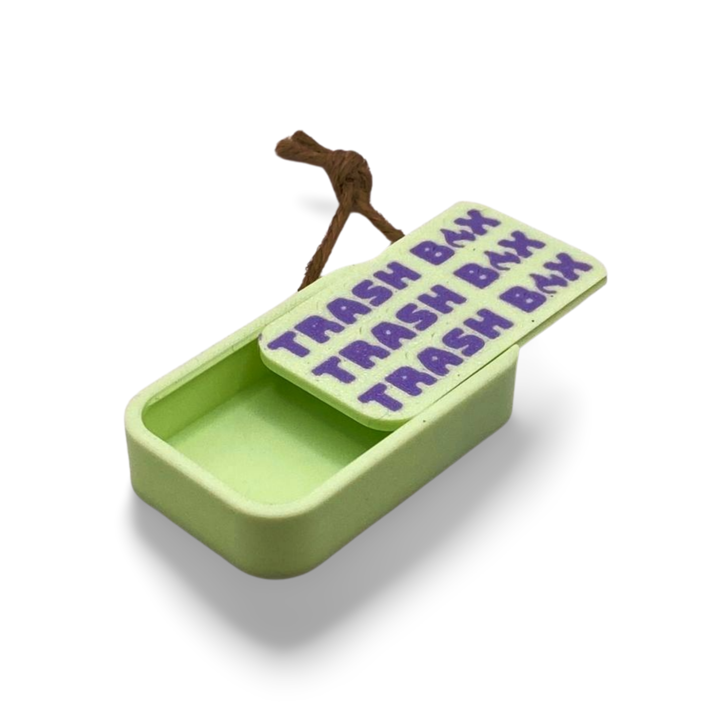 TRASH BOX Original mit dreifacher Schrift