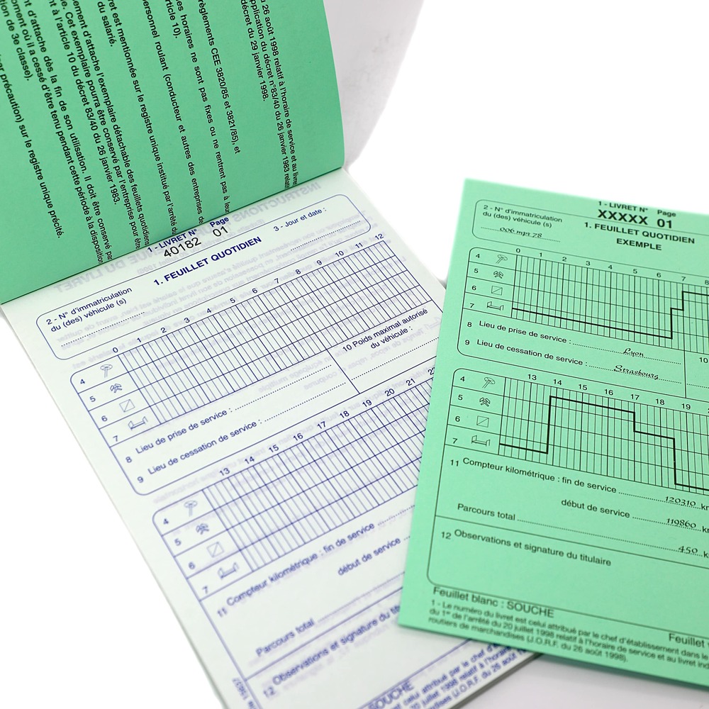 Livret Individuel de Contrôle Vert (LIC Vert)