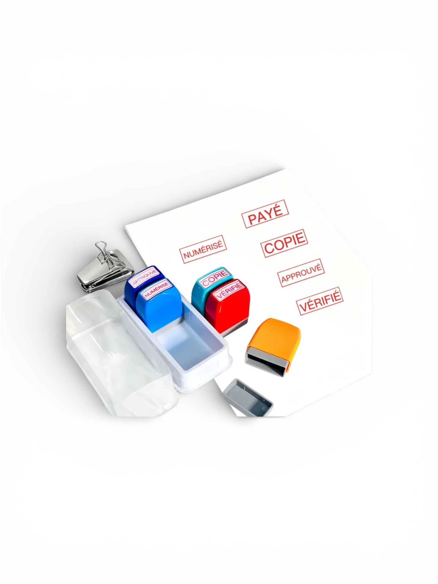 Tampons encreurs de bureau