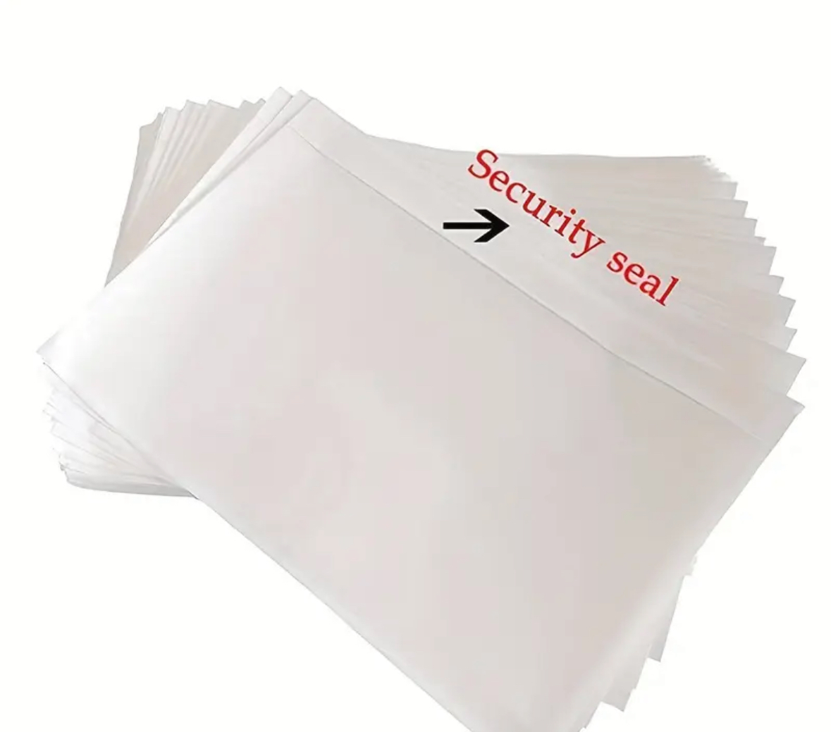 Pochette transparente pochette ci-inclus