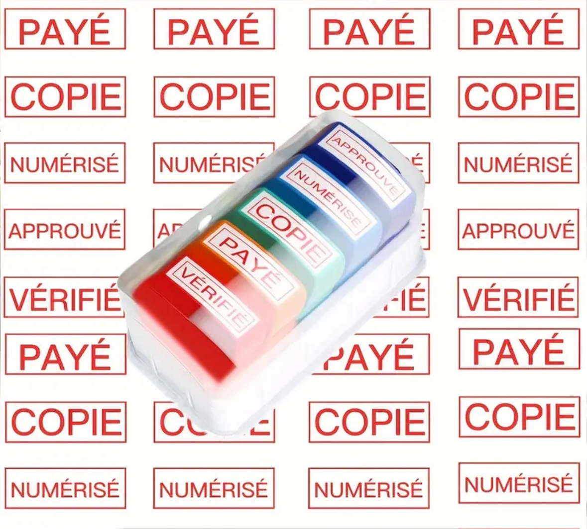 Tampons encreurs de bureau