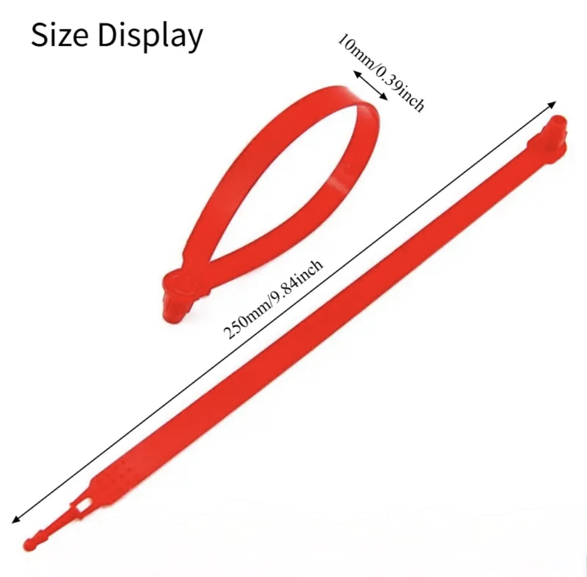 Scellés en plastique pour citerne et conteneur