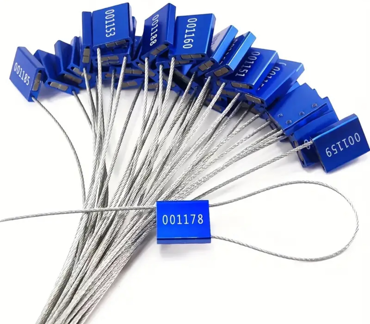 Plomb/Scellés de sécurité en câble métallique