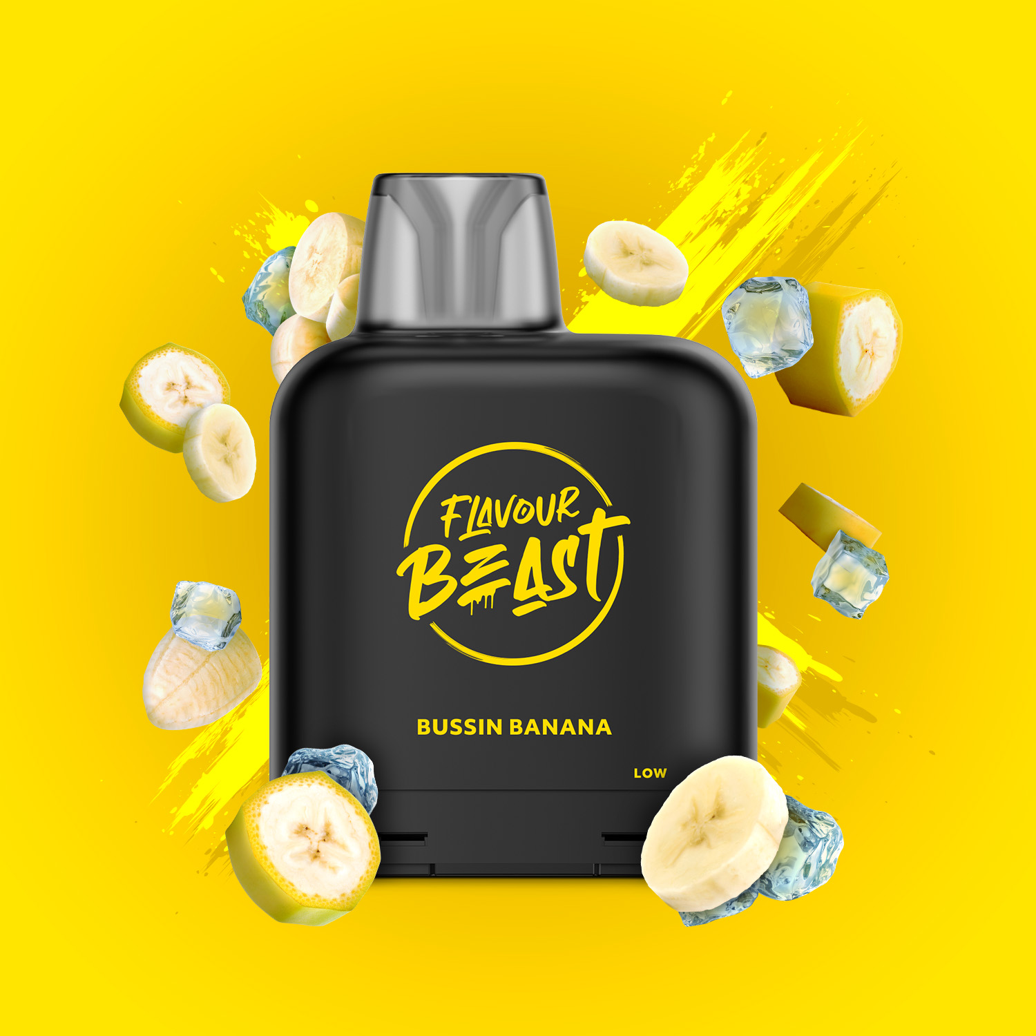Flavour Beast Level X Pod 25k Bussin Banana Vape