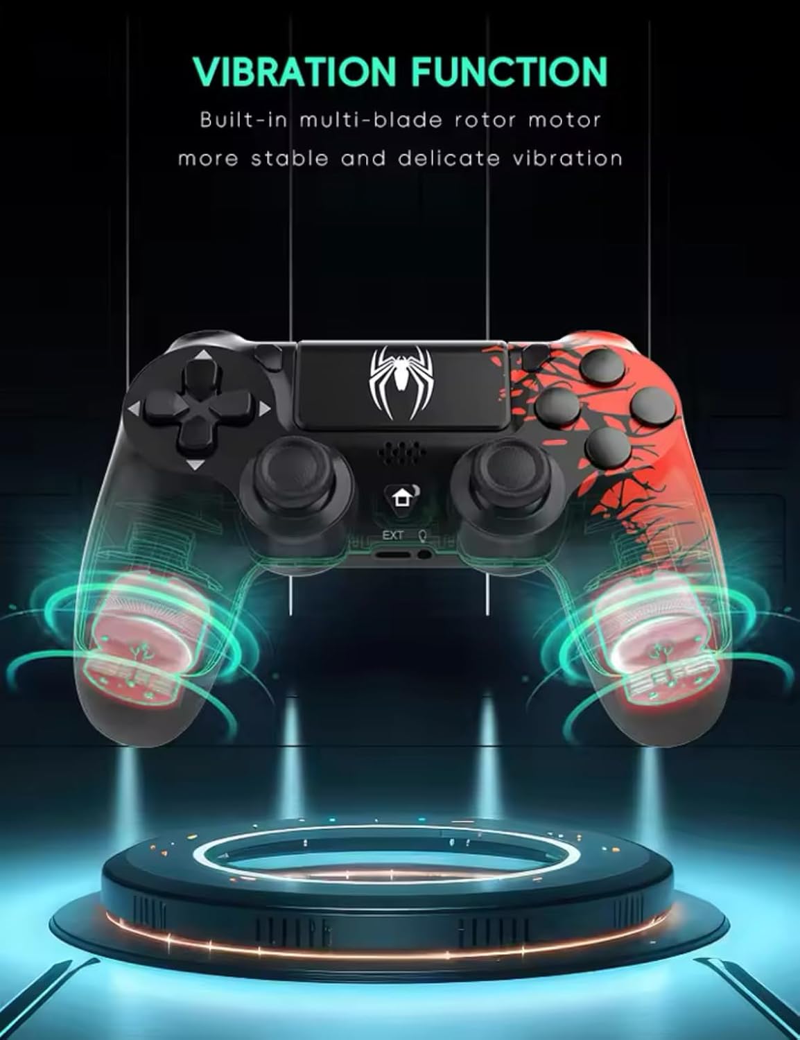 Manette sans fil spider pour console PS4 PS5 ET PC + câble fourni
