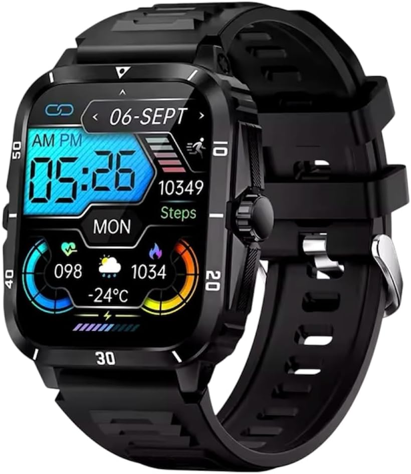 Montre connectée Sport-If, Compatible iOS et Android, Écran Couleur, Suivi d'Activité, Météo
