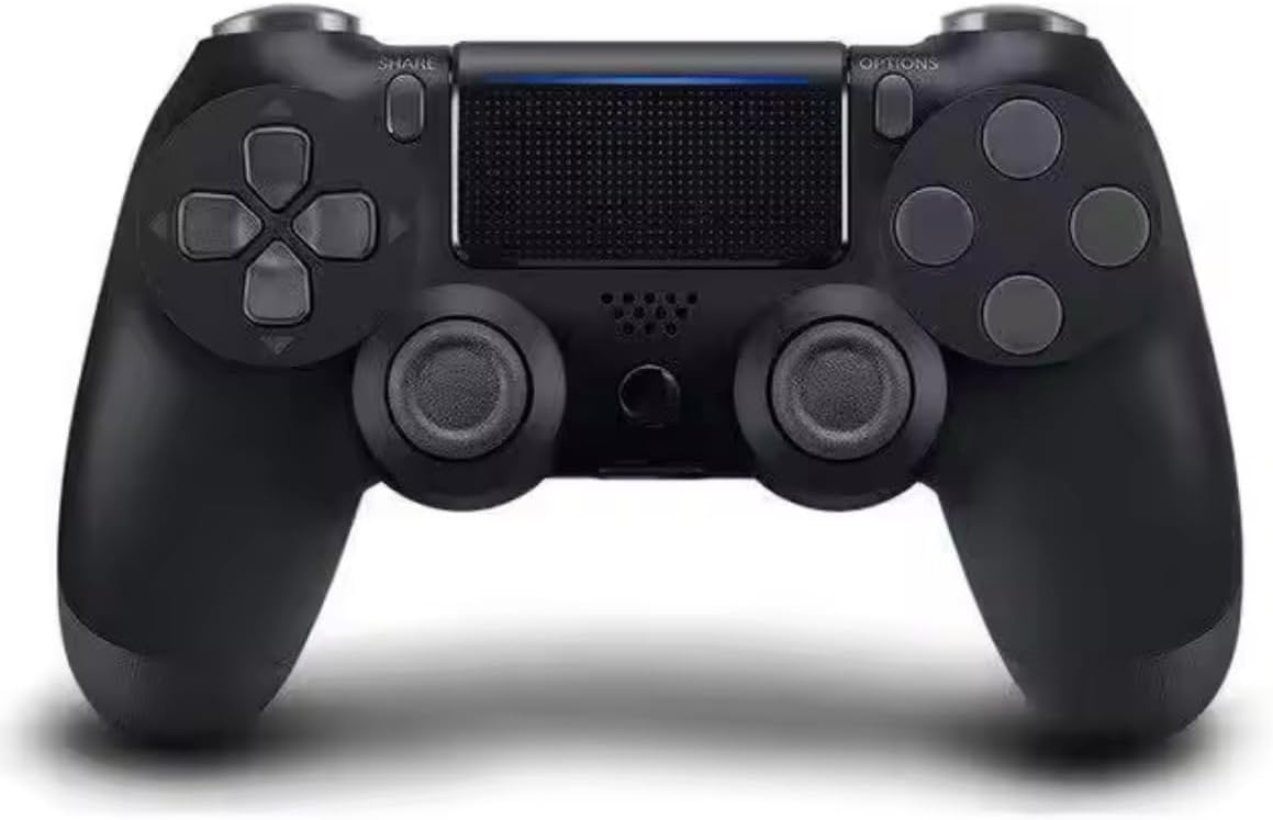 Manette Bluetooth sans fil pour ps4 Controller for PS4 / PS3 / PC/Mobile - vibration, fonction de détection 6 axes, lumière LED, écran tactile, prise casque