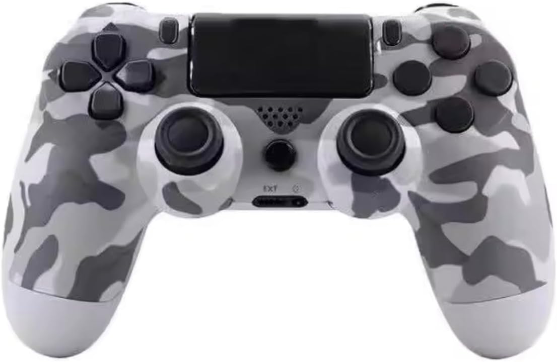 Manette Bluetooth sans fil pour ps4 Controller for PS4 / PS3 / PC/Mobile - vibration, fonction de détection 6 axes, lumière LED, écran tactile, prise casque