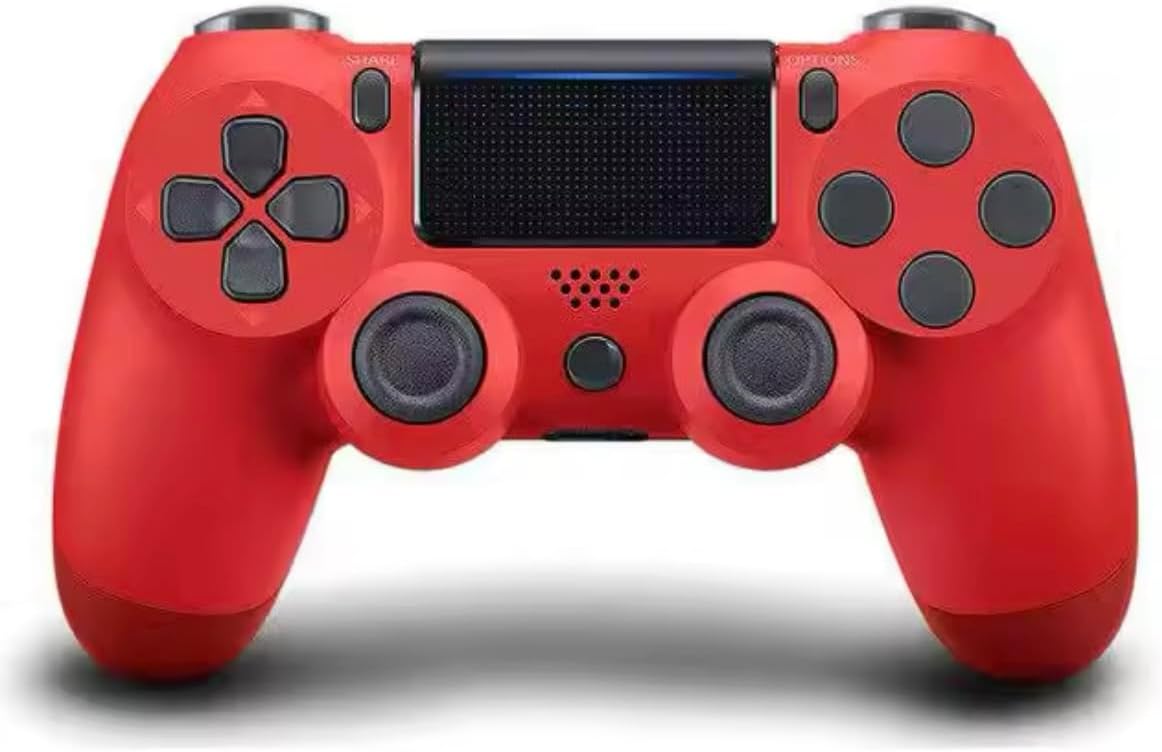 Manette Bluetooth sans fil pour ps4 Controller for PS4 / PS3 / PC/Mobile - vibration, fonction de détection 6 axes, lumière LED, écran tactile, prise casque