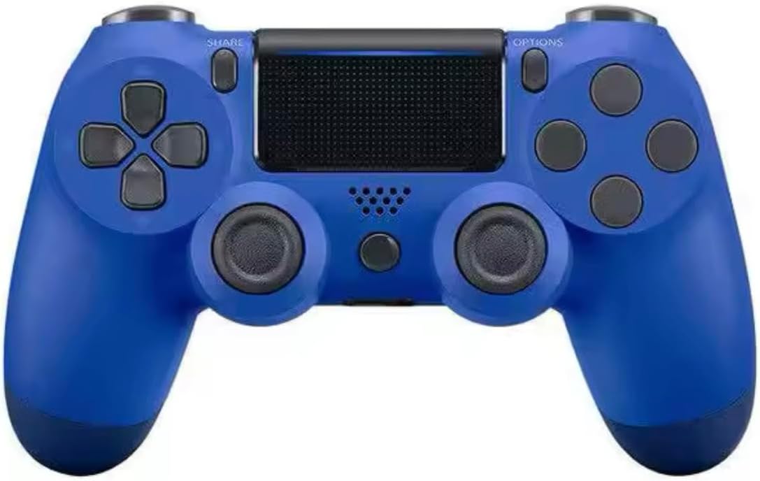 Manette Bluetooth sans fil pour ps4 Controller for PS4 / PS3 / PC/Mobile - vibration, fonction de détection 6 axes, lumière LED, écran tactile, prise casque