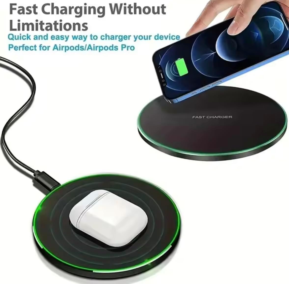 Chargeur Induction 30w Compatible Samsung, iphone
