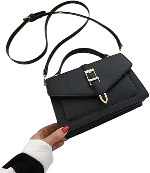 Sac à main avec bandoulière noir élégant