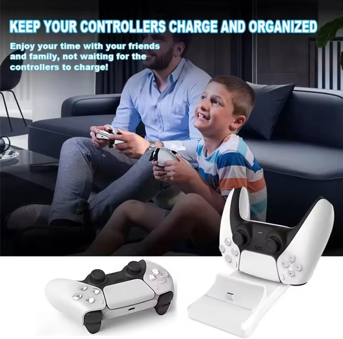 Station de Charge Double pour Manette de PS5