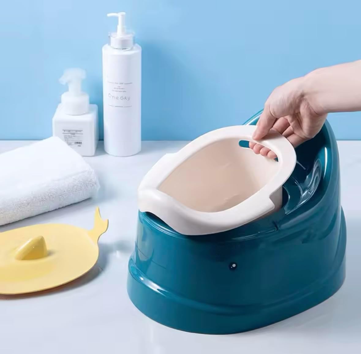 Pot de Toilette pour bébé avec couvercle