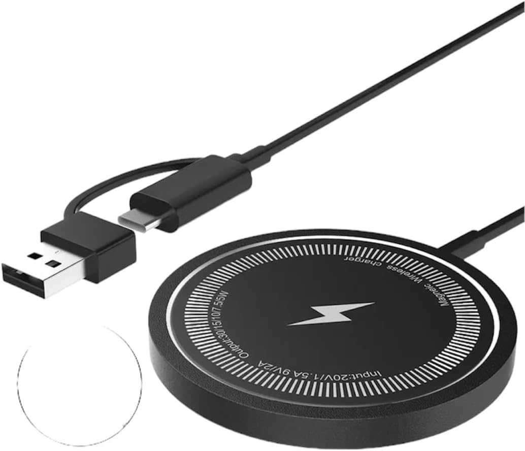 Pad Charge Induction Type MacSafe 30watt Charge Rapide pour iPhone